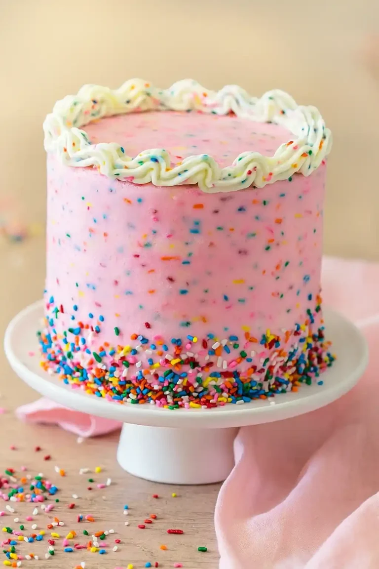 Gâteau d’anniversaire fille facile et simple